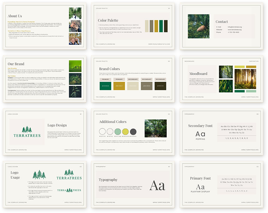 TerraTrees Brand Guide